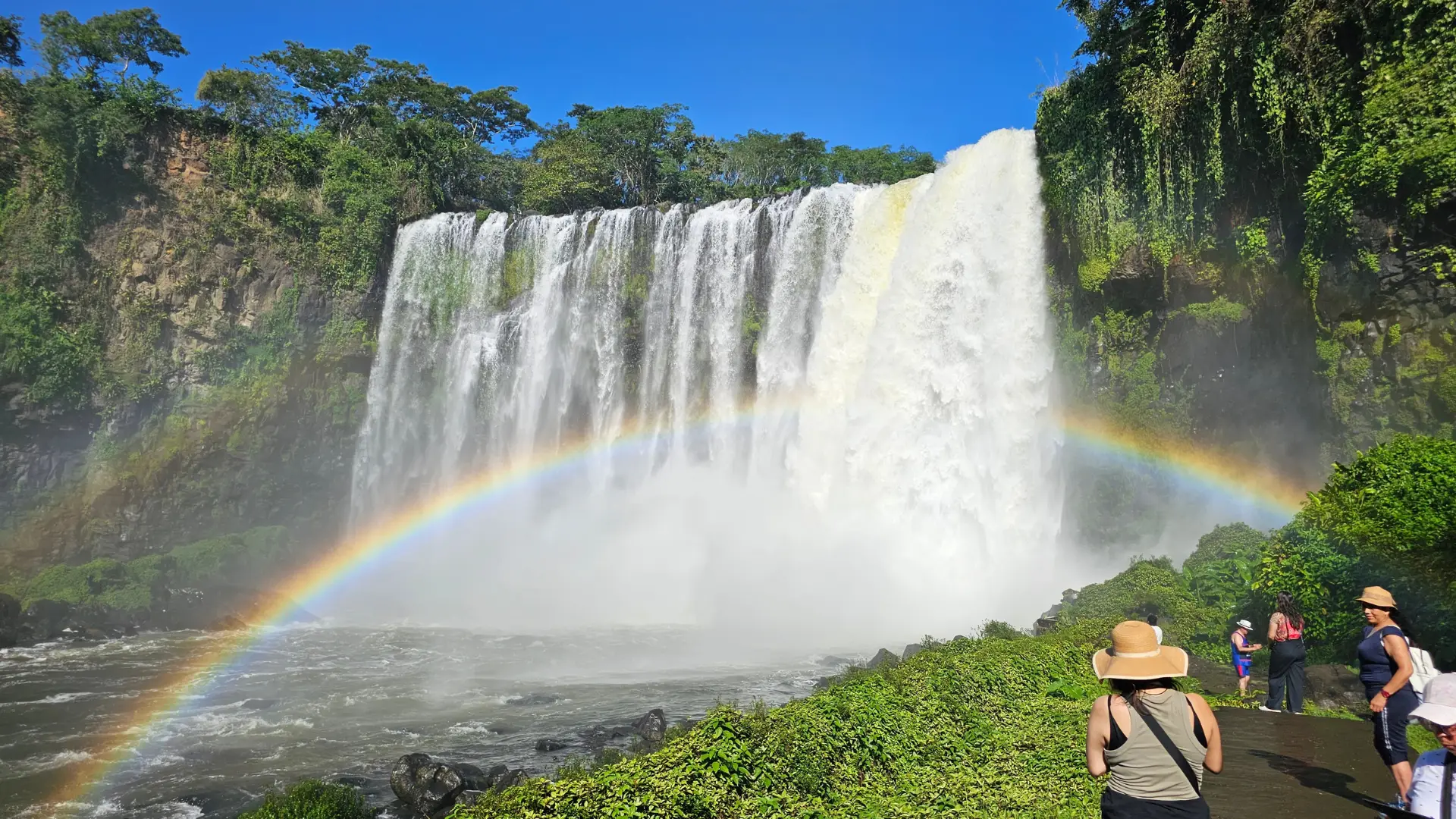 El Salto de Eyipantla, la gran cascada del río Grande de Catemaco en Los Tuxtlas, San Andrés Tuxtla, Veracruz